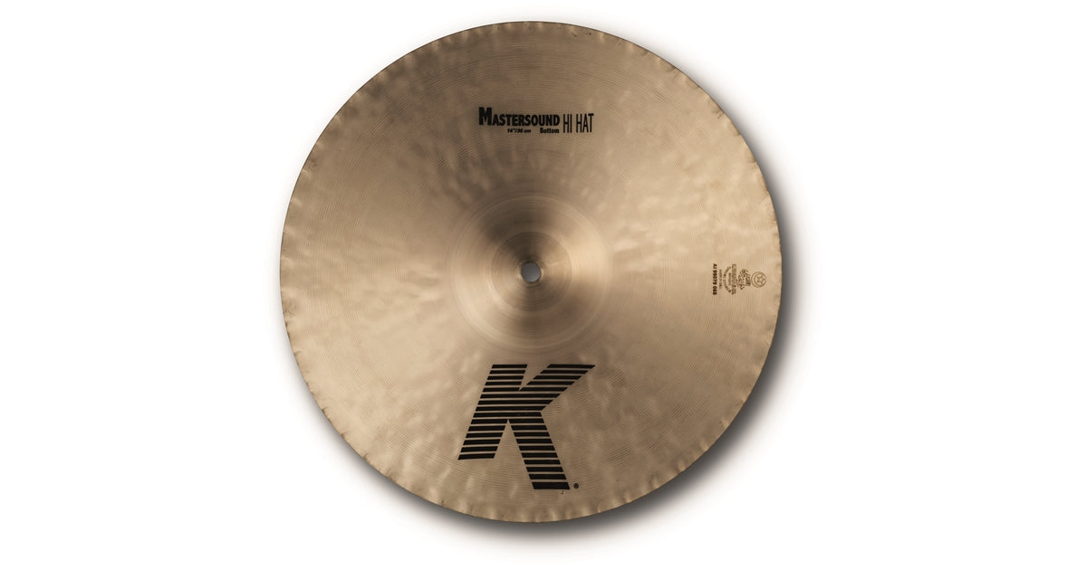 Zildjian K0911-14"" K Mastersound HiHat Bottom