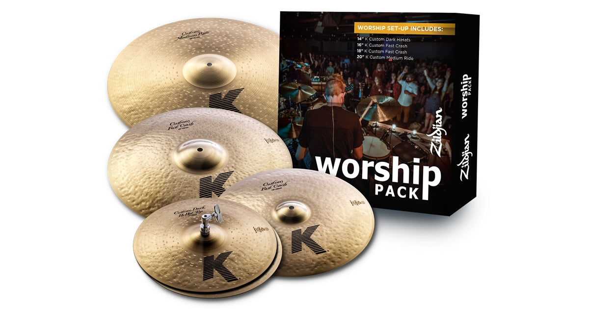 Zildjian KC0801W-K Custom Worship Cymbal Pack