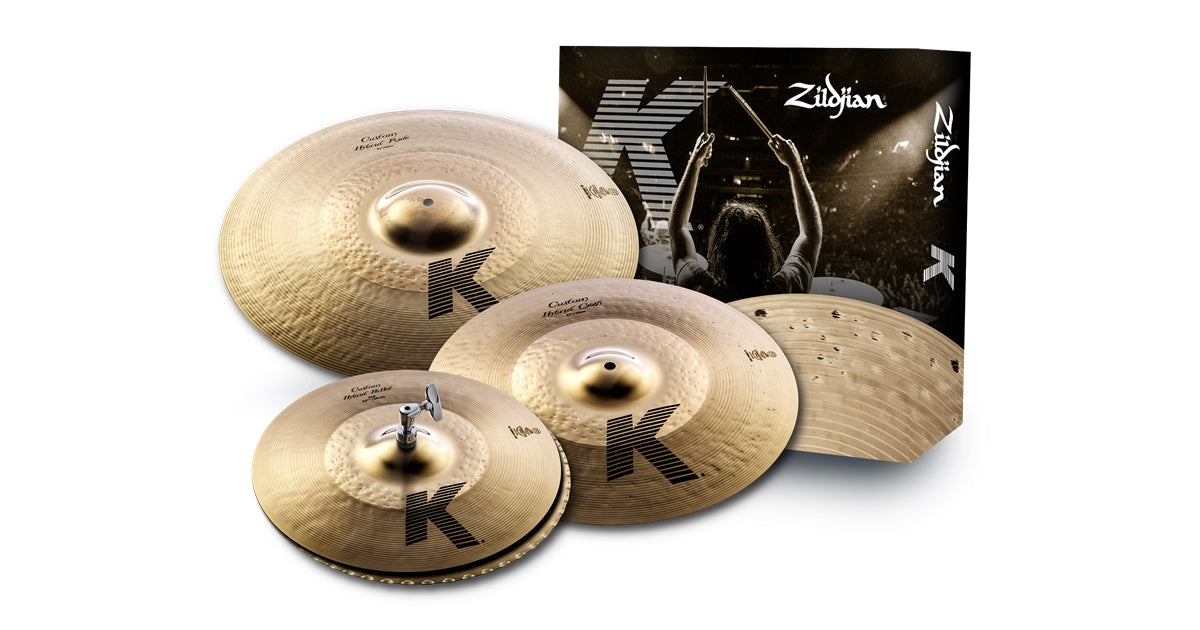 Zildjian KCH390-K Custom Hybrid Cymbal Pack