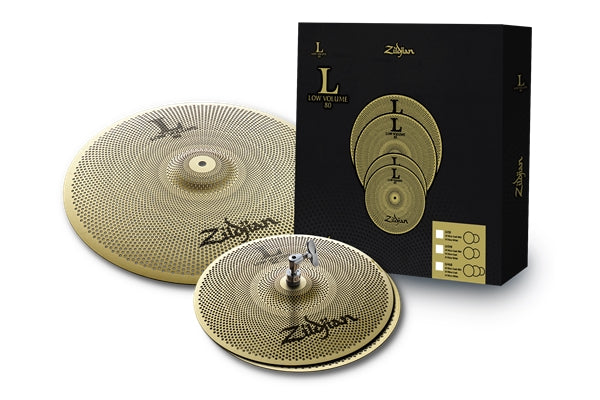 Zildjian LV38-Low Volume L80 Cymbal Pack - 13, 18""