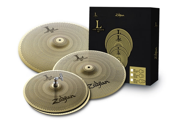 Zildjian LV468-Low Volume L80 Cymbal Pack-14,16,18""