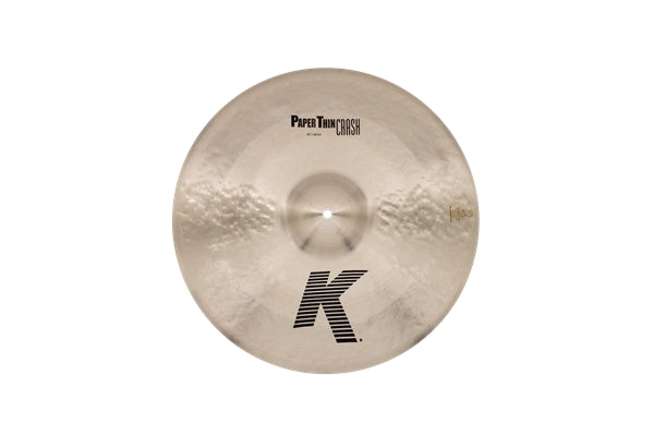 Zildjian K2819-19"" K Paper Thin Crash