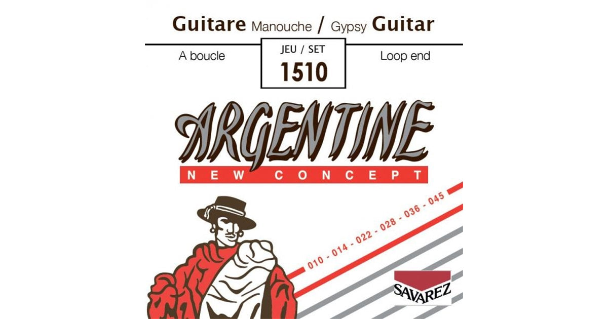 Argentine 1013 Corda singola SOL-3 Avvolta in Acciaio Loop End Chitarra Gypsy