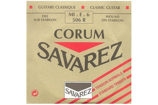 Savarez 506R Corda singola MI-E-6 Chitarra Classica