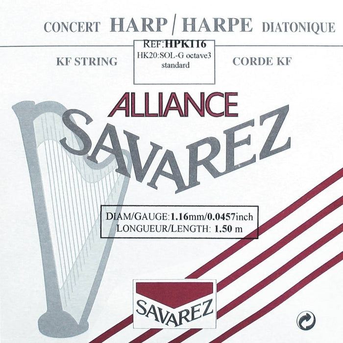 Savarez HPK116 Ottava 3, Nota SOL (1.16 mm)