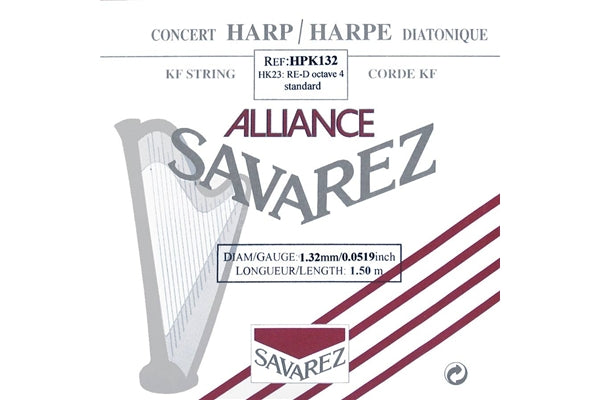 Savarez HPK132 Ottava 4, Nota RE (1.32 mm)