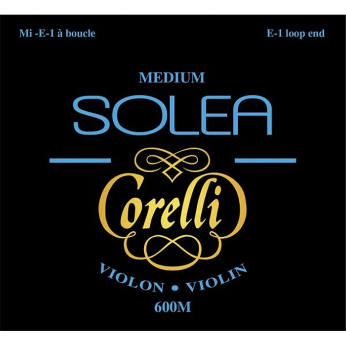 Savarez 600M Set Corde Violino Solea Corelli, Tensione Media, loop end