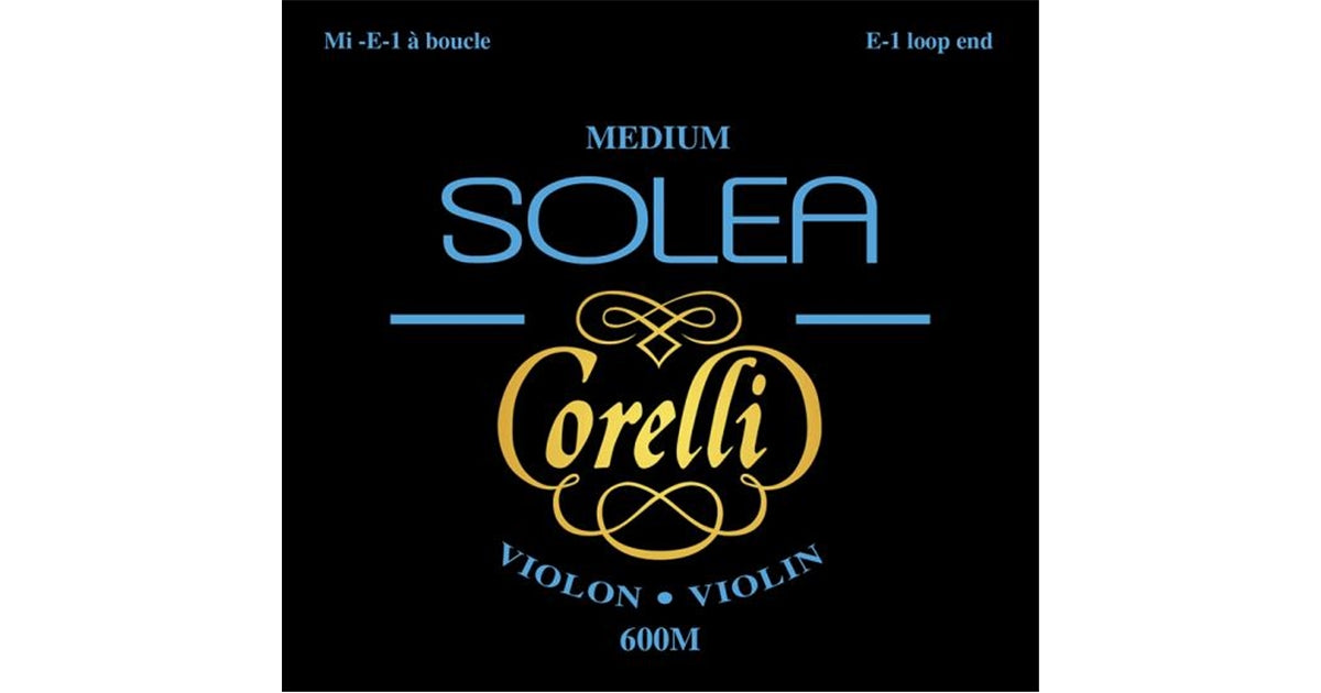 Savarez 600M Set Corde Violino Solea Corelli, Tensione Media, loop end