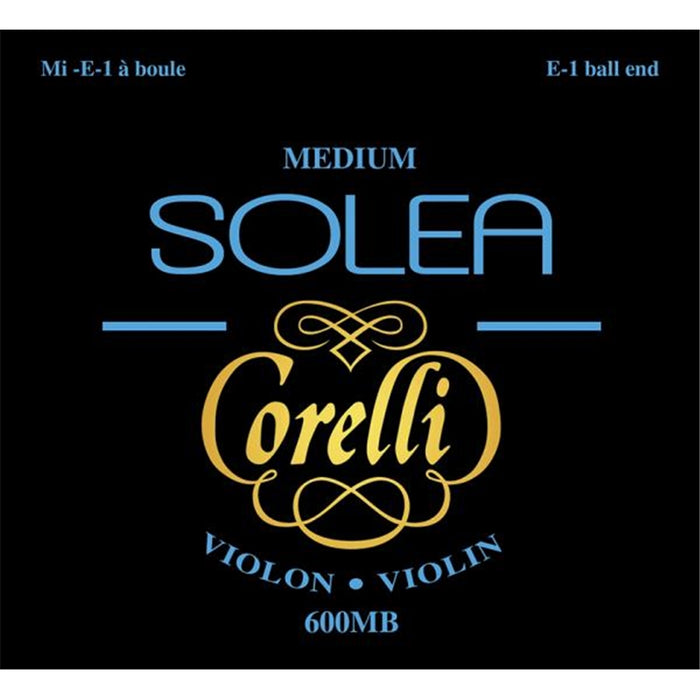 Savarez 600MB Set Corde Violino Solea Corelli, Tensione Media, ball end