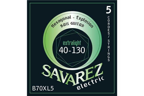 Savarez B70XL5 Extra Light Set 040/130