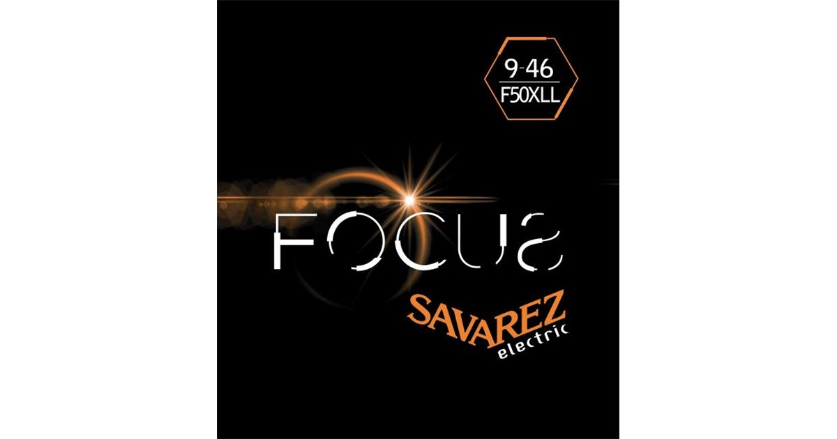 Savarez F50XLL Corde Focus per Chitarra Elettrica 9-46, Set/6