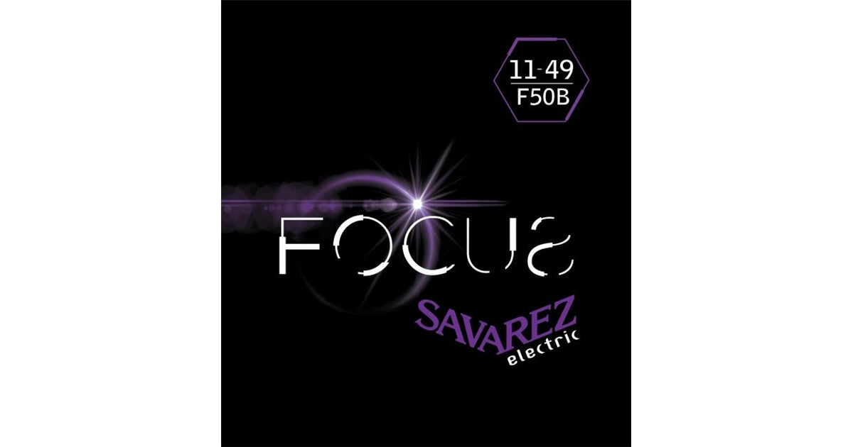 Savarez F50B Corde Focus per Chitarra Elettrica 11-49, Set/6