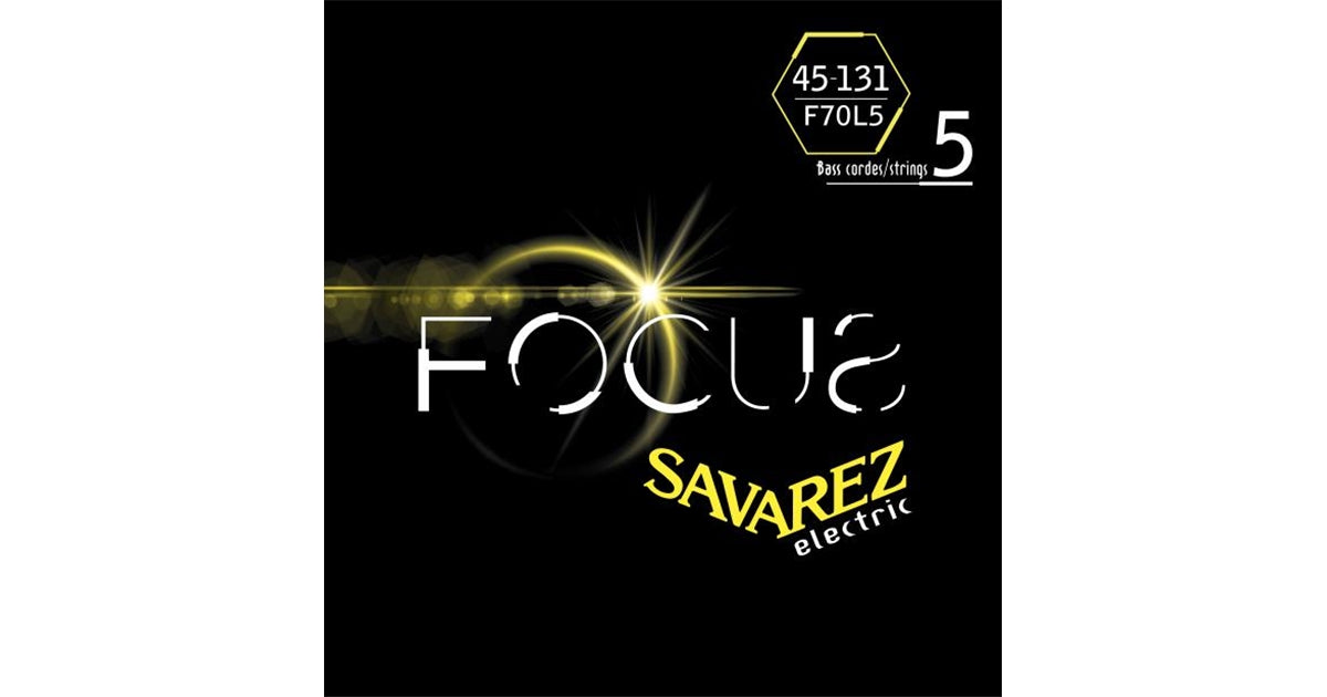 Savarez F70L5 Corde Focus per Basso Elettrico 45-131, Set/5