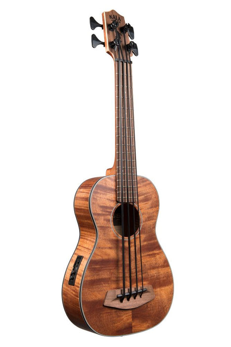 Kala UBASS-EM-FS - U-BASS Exotic Mahogany elettrificato - c/borsa