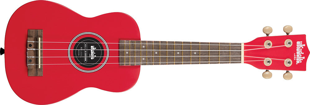 Kala UK-CHERRYBOMB - Ukulele soprano Cherrybomb - rosso - c/borsa