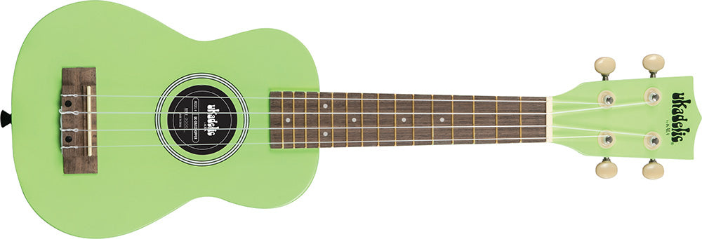 Kala UK-GRASSHOPPER - Ukulele soprano Grasshopper - verde acido - c/borsa