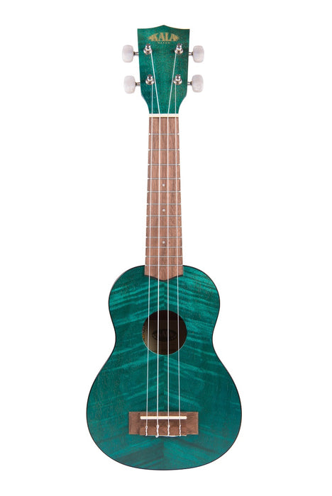 Kala KA-SEMB - Ukulele soprano Exotic Mahogany - Blue - c/borsa