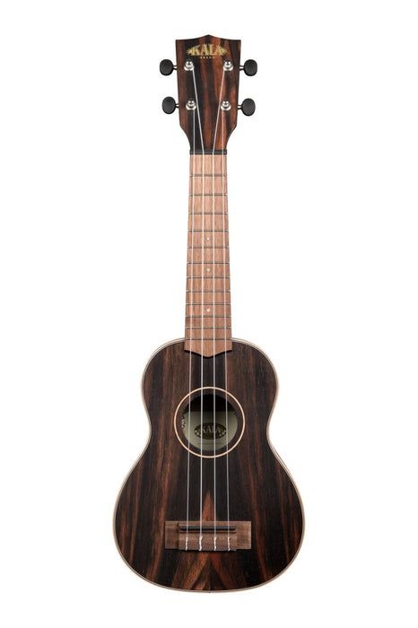 Kala KA-EBY-S - Ukulele soprano Striped Ebony - c/borsa