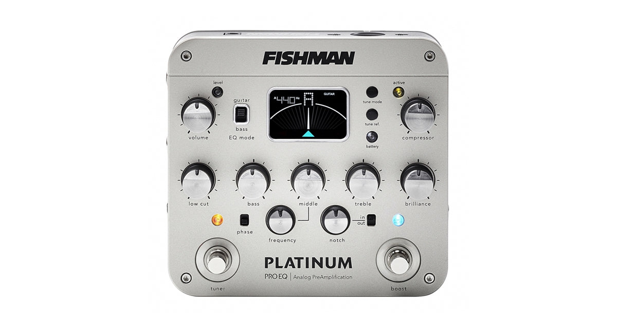 Fishman Platinum Pro EQ/DI Analog Preamp (PRO-PLT-201)