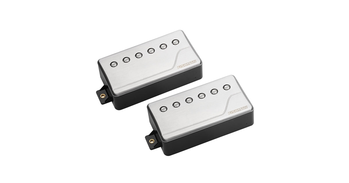 Fishman Fluence Classic Humbucker Set/2 Brushed Stainless