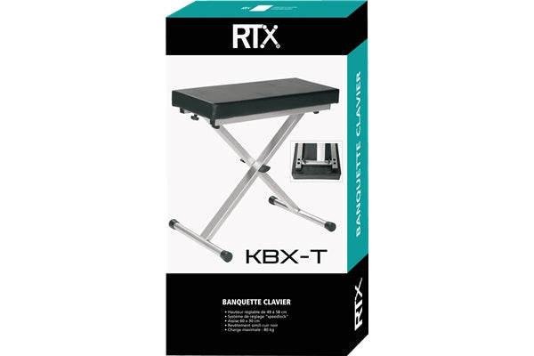 RTX KBX-T Sgabello per Tastiera regolazione Speedlock Titanio