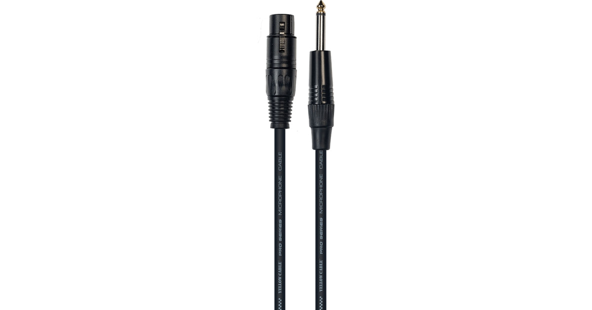 Yellow Cable M01J Cavo Microfonico Jack Sbilanciato/XLR Femmina 1 m