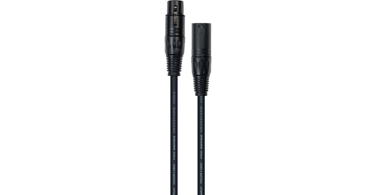 Yellow Cable M01X Cavo Microfonico XLR 1 m