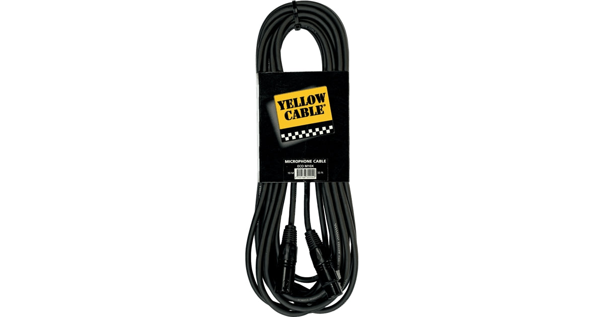 Yellow Cable M10X Cavo Microfonico XLR 10 m