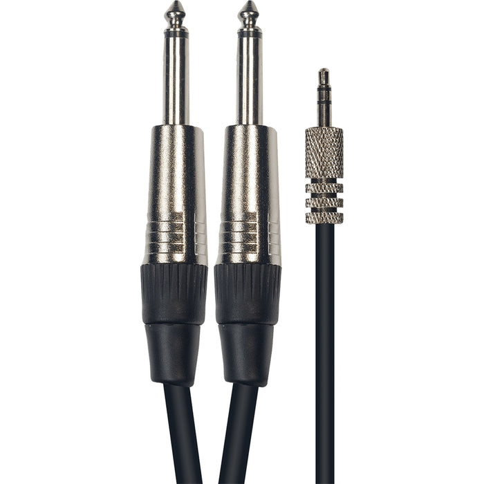 Yellow Cable K07M-3 Cavo Segnale 2x Jack Mono/Mini Jack Stereo 3 m