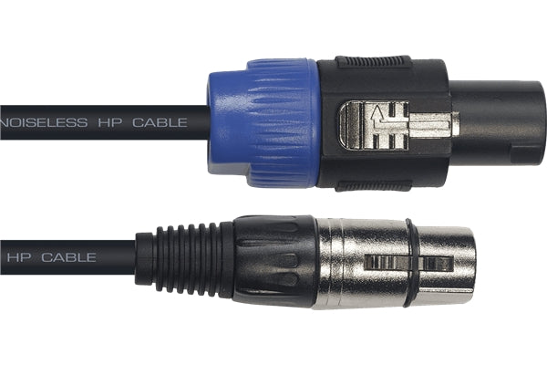 Yellow Cable HP9XS Cavo di Potenza Speakon/XLR Femmina 9 m