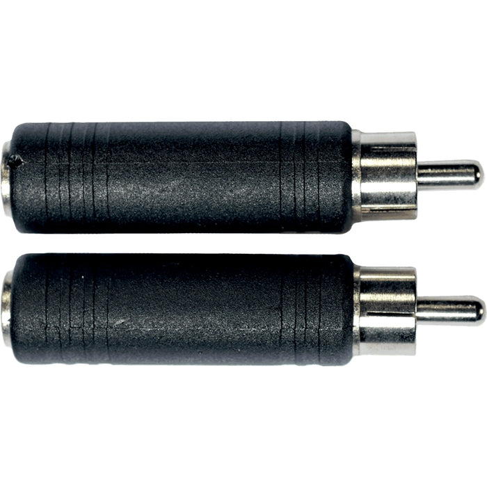 Yellow Cable AD08 Adattatore RCA Maschio/Jack Mono Femmina 2 Pcs