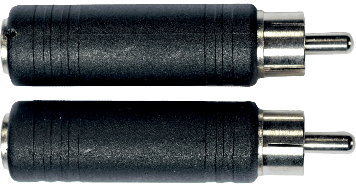 Yellow Cable AD08 Adattatore RCA Maschio/Jack Mono Femmina 2 Pcs