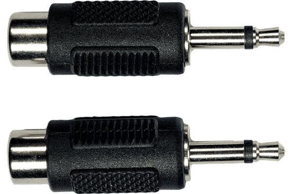 Yellow Cable AD16 Adattatore RCA Femmina/Mini Jack Mono Maschio 2 Pcs