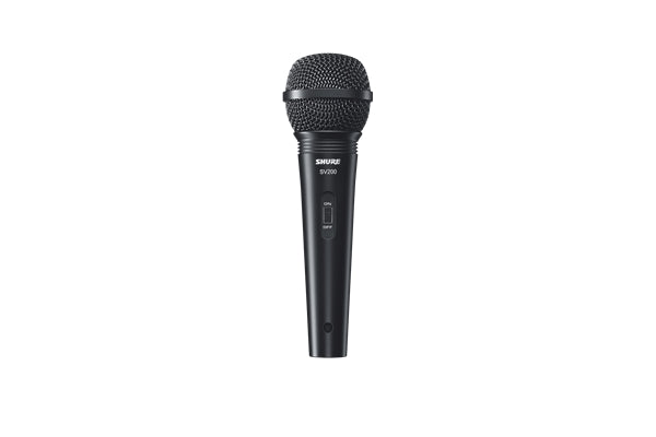 Shure SV200A Microfono dinamico cardiode on/off