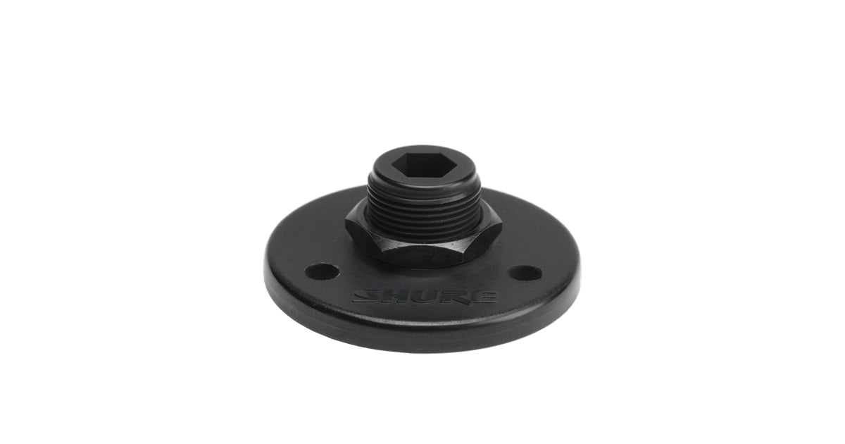 Shure A12B Flangia con filettatura 5/8”-27 Nera