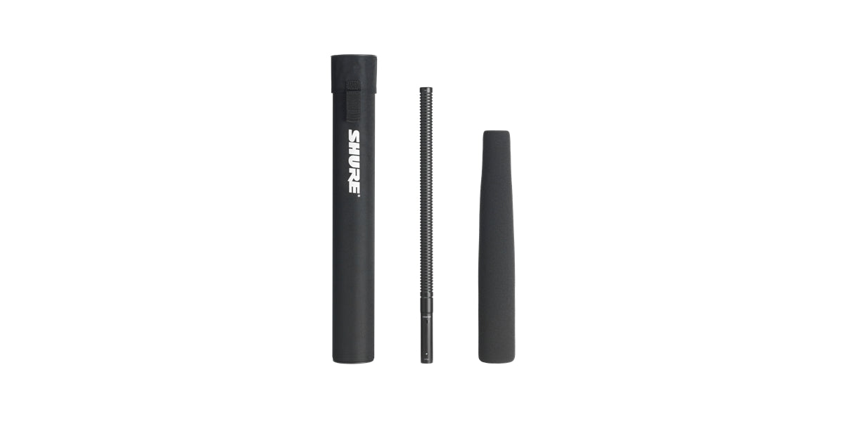 Shure VP89L Microfono canna di fucile condensatore capsula lunga