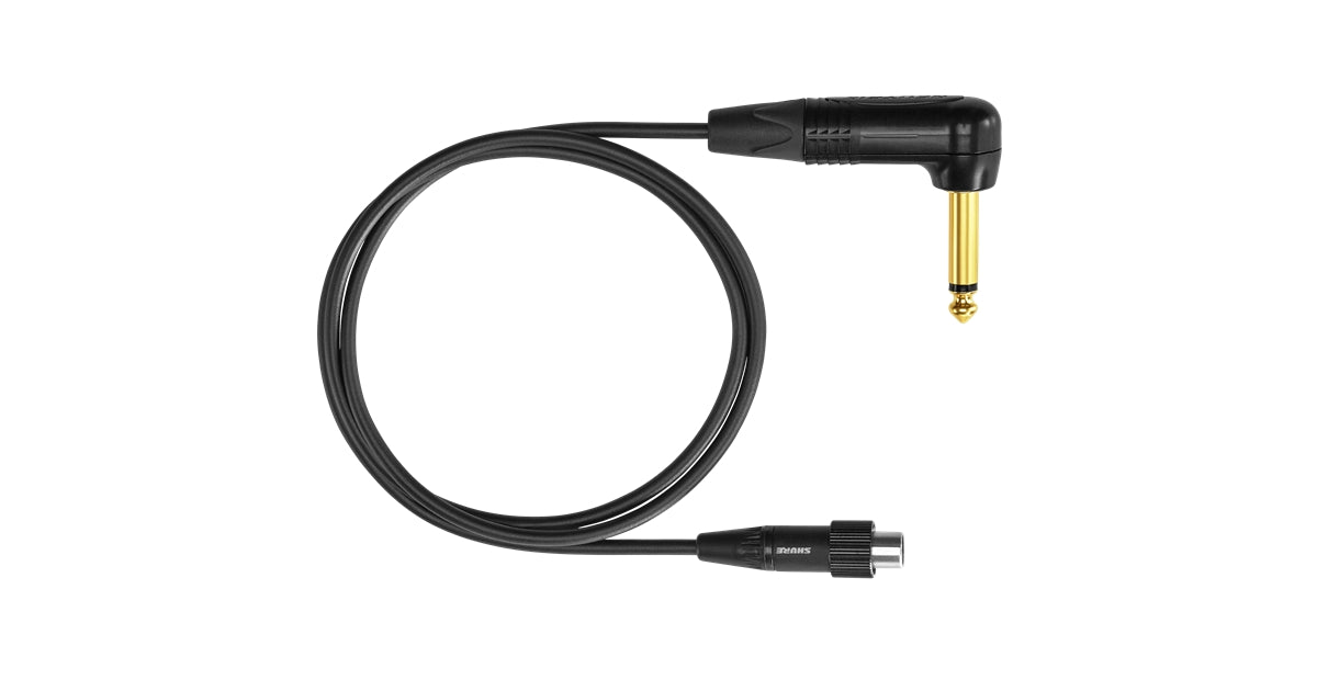 Shure WA307 Adattatore jack 1/4""/90° e TA4F bodypack