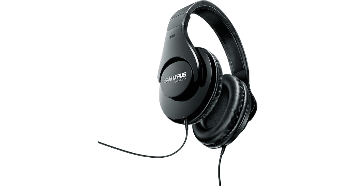 Shure SRH240A-BK Cuffia circumaurale chiusa