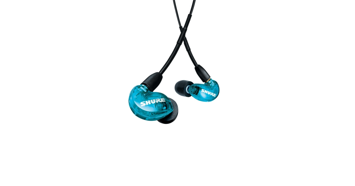 Shure SE215DYBL+UNI-EFS AONIC 215 Auricolari colore blu