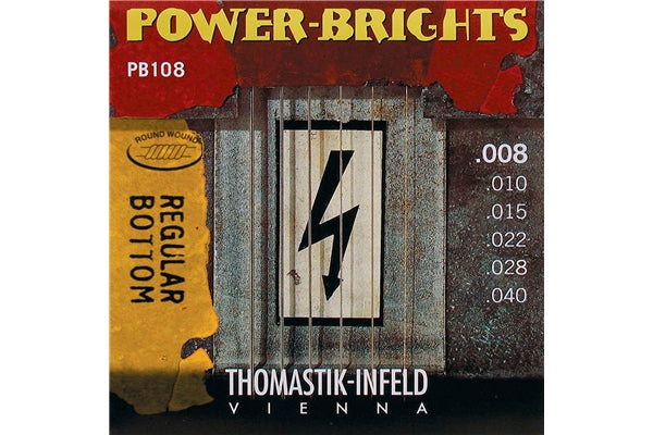 Thomastik Power-Brights PB108 set chitarra elettrica