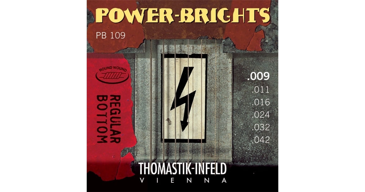 Thomastik Power-Brights PB109 set chitarra elettrica