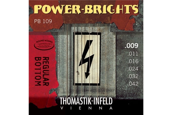 Thomastik Power-Brights PB109 set chitarra elettrica