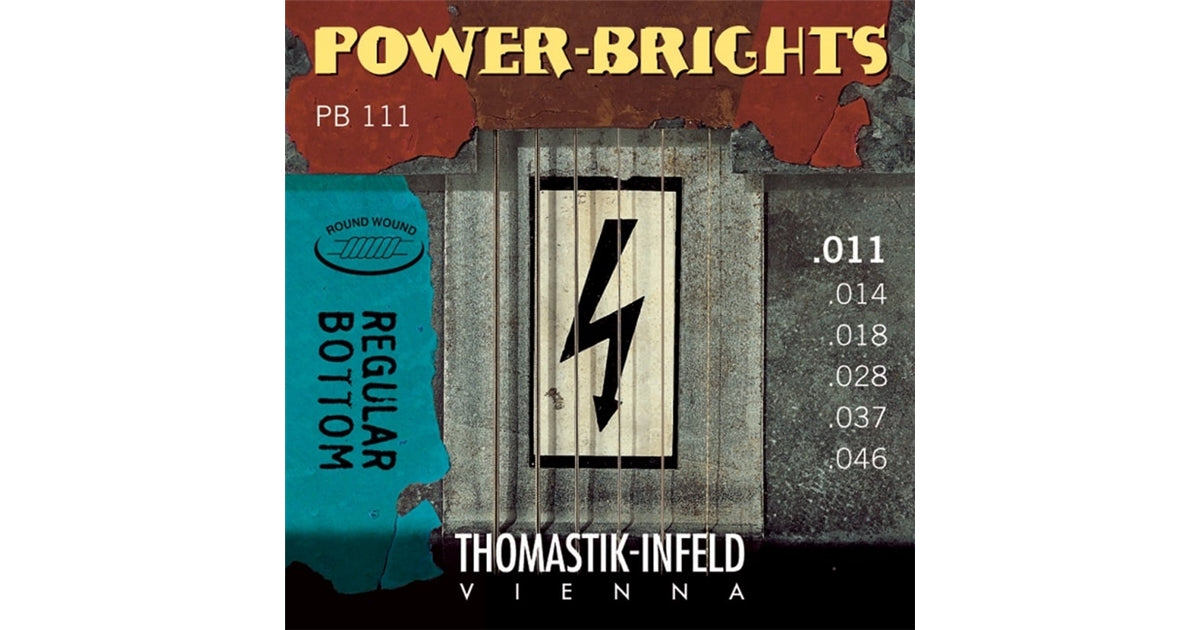 Thomastik Power-Brights PB111 set chitarra elettrica