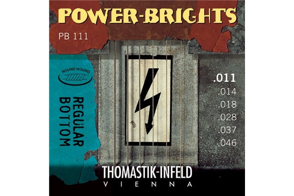 Thomastik Power-Brights PB111 set chitarra elettrica