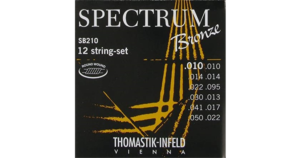 Thomastik Spectrum Bronze SB210 set chitarra 12 corde