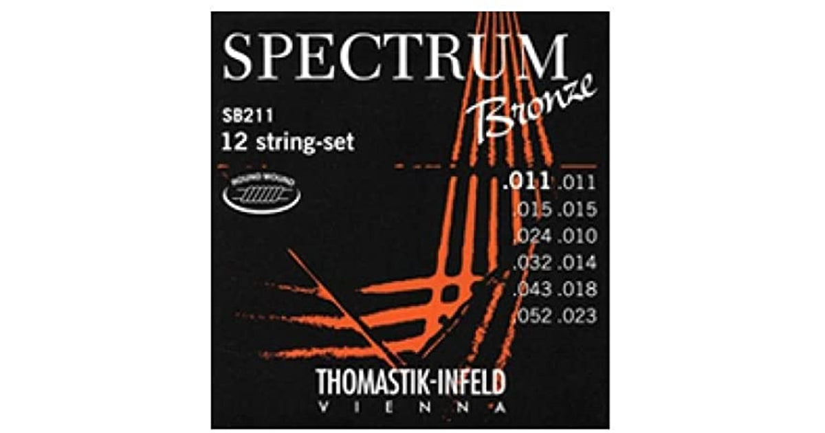 Thomastik Spectrum Bronze SB211 set chitarra 12 corde