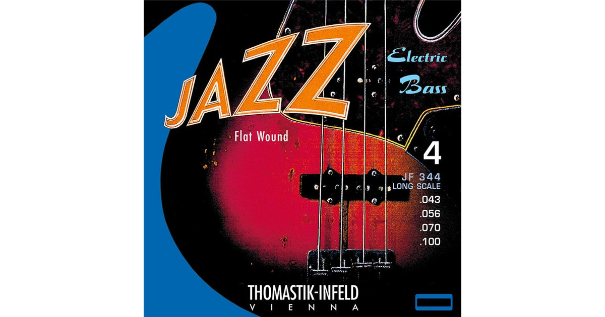 Thomastik Jazz Flat Wound JF344 set basso 4 corde