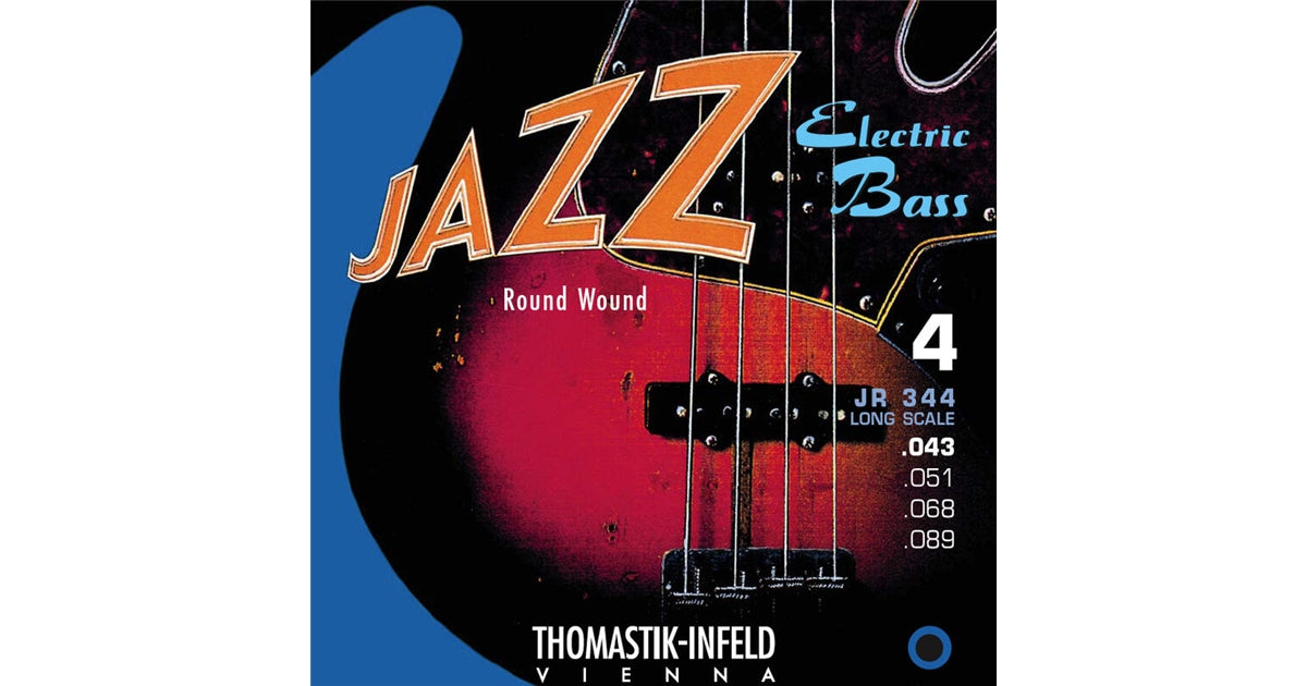 Thomastik Jazz Round Wound JR344 set basso 4 corde