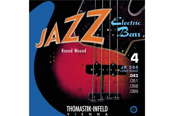 Thomastik Jazz Round Wound JR344 set basso 4 corde