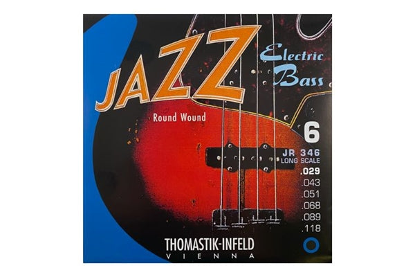 Thomastik Jazz Round Wound JR346 set basso 6 corde